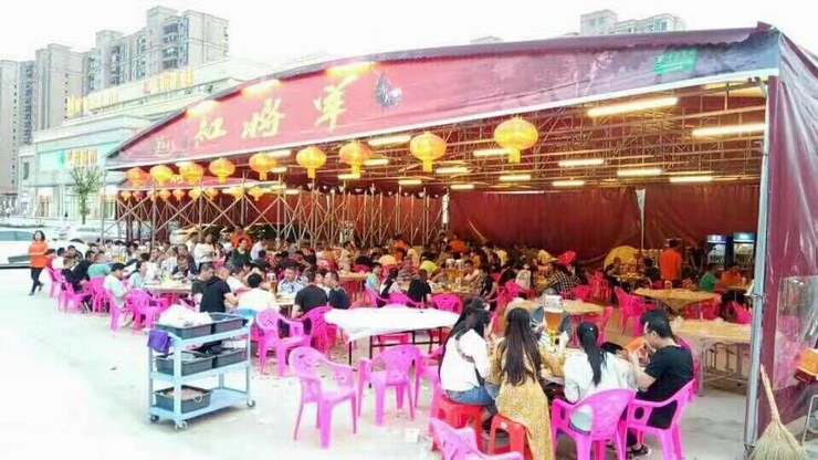 大排檔專(zhuān)用大型雨棚